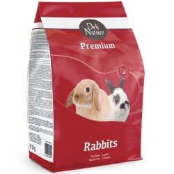 DELI NATURE PREMIUM RABBITS – Karma z lucerną i warzywami dla królików 800g